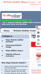 Mobile Screenshot of megawebsitebuilder.com